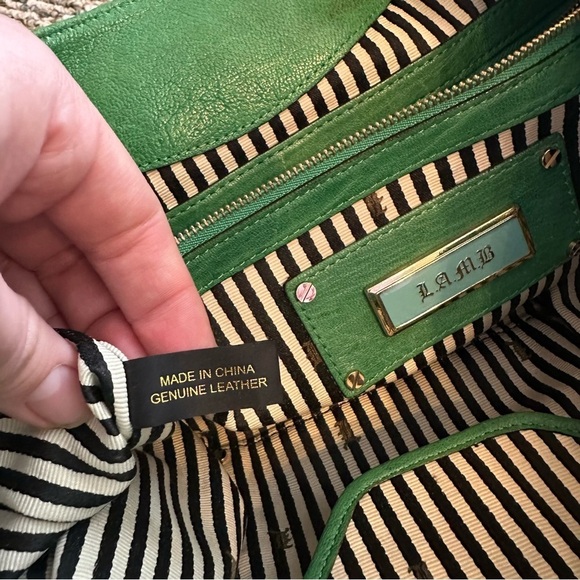 L.A.M.B by Gwen Stefani Hobo Bag Asti Y2K Leather - Picture 14 of 15